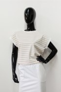 BLUZKA ARIELA - CZARNY, 38 OFF PINK