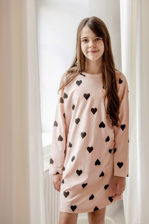 Koszula nocna dziewczęca Hannah 3281 146-158 - RÓŻOWY, 152 TARO Koszula nocna dziewczęca Hannah 3281 146-158 - RÓŻOWY, 152 TARO