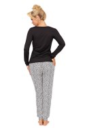 PIZAMA DAMSKA PANTERA LONG - BLACK, S DONNA