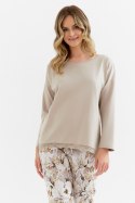 PIŻAMA DAMSKA 421 CANA 3XL - BEŻOWY, XXXL CANA