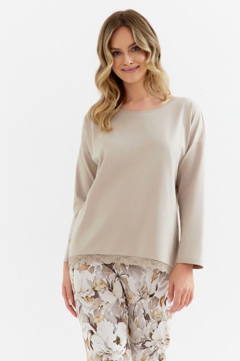 PIŻAMA DAMSKA 421 CANA 3XL - BEŻOWY, XXXL CANA PIŻAMA DAMSKA 421 CANA 3XL - BEŻOWY, XXXL CANA