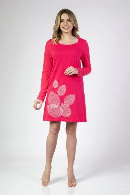 144 KOSZULKA DAMSKA BIG - MALINOWY, 2XL, 1 REGINA