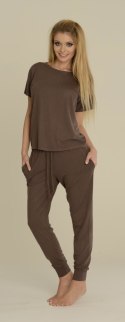 Piżama PAULA 524 - BORDO, 2XL DE LAFENSE