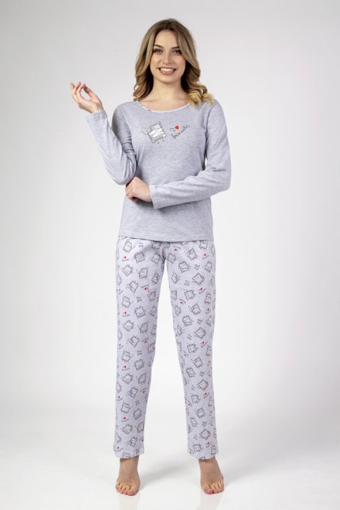 675 PIŻAMA DAMSKA - FIOLETOWY, XL, 3 REGINA 675 PIŻAMA DAMSKA - FIOLETOWY, XL, 3 REGINA