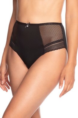 FIGI DAMSKIE MIDI L-VIS1423MD - CZARNY, XXXL LAMA