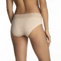 FIGI DAMSKIE MINI BIKINI L-LC1355MB - BIAŁY-BEŻ, M LAMA