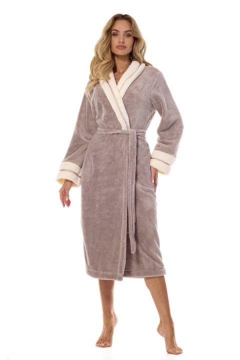 Szlafrok Damski Madame 2409 - ONYX, M, 3 L&L Szlafrok Damski Madame 2409 - ONYX, M, 3 L&L