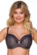 2229 BIUSTONOSZ SEMI SOFT BIG - GRANATOWO - BEŻOWY, 70H LUPOLINE