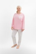 243 PIŻAMA LENA II - RÓŻOWY, 2XL MARTEL