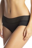 FIGI DAMSKIE MINI BIKINI L-LC1317MB - CZARNY-SZARY, L LAMA