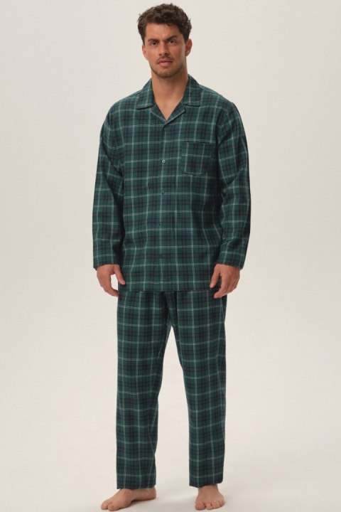 PIŻAMA MĘSKA HIRE 41922 AW24 - ZIELONY, 2XL HENDERSON PIŻAMA MĘSKA HIRE 41922 AW24 - ZIELONY, 2XL HENDERSON