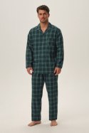 PIŻAMA MĘSKA HIRE 41922 AW24 - ZIELONY, 3XL HENDERSON