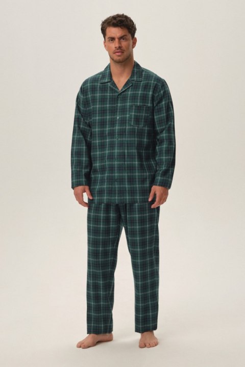 PIŻAMA MĘSKA HIRE 41922 AW24 - ZIELONY, 3XL HENDERSON PIŻAMA MĘSKA HIRE 41922 AW24 - ZIELONY, 3XL HENDERSON