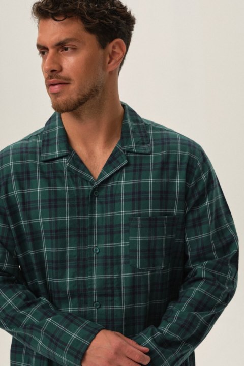 PIŻAMA MĘSKA HIRE 41922 AW24 - ZIELONY, 3XL HENDERSON PIŻAMA MĘSKA HIRE 41922 AW24 - ZIELONY, 3XL HENDERSON
