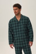 PIŻAMA MĘSKA HIRE 41922 AW24 - ZIELONY, L HENDERSON