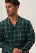 PIŻAMA MĘSKA HIRE 41922 AW24 - ZIELONY, L HENDERSON