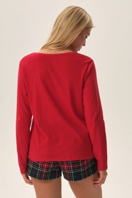 PIŻAMA DAMSKA FELI 41898 AW24 - CZERWONY, M HENDERSON LADIES