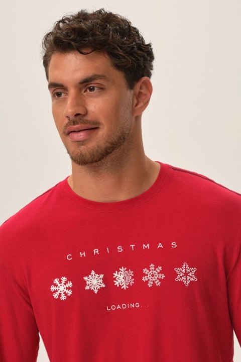 PIŻAMA MĘSKA HONEST 41914 AW24 - CZERWONY, 3XL HENDERSON PIŻAMA MĘSKA HONEST 41914 AW24 - CZERWONY, 3XL HENDERSON