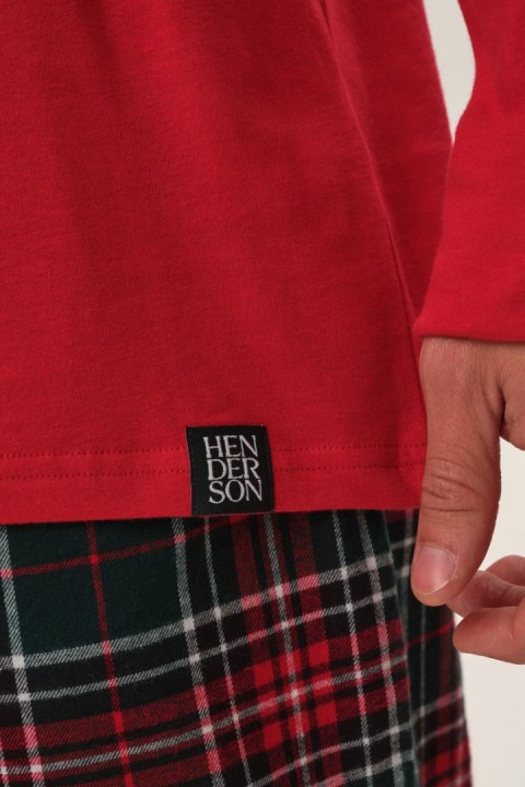 PIŻAMA MĘSKA HONEST 41914 AW24 - CZERWONY, 3XL HENDERSON PIŻAMA MĘSKA HONEST 41914 AW24 - CZERWONY, 3XL HENDERSON