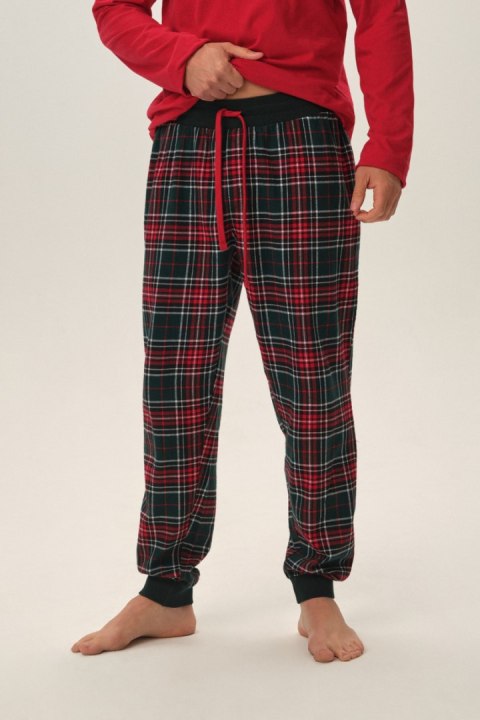 PIŻAMA MĘSKA HONEST 41914 AW24 - CZERWONY, XL HENDERSON PIŻAMA MĘSKA HONEST 41914 AW24 - CZERWONY, XL HENDERSON
