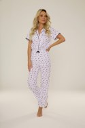 PIŻAMA DAMSKA SHELBU 802 - ŁĄCZKA, 2XL DE LAFENSE