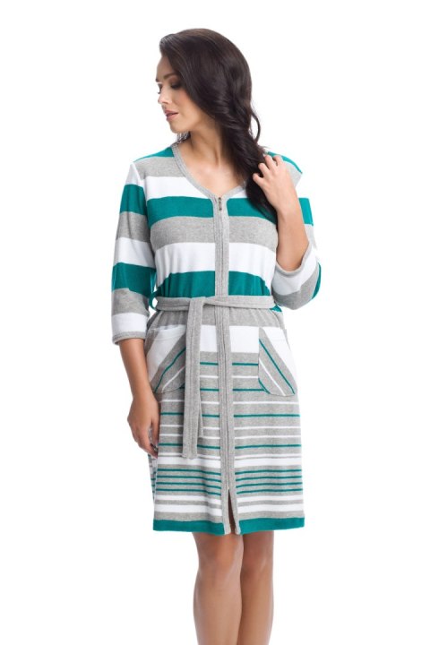 SZLAFROK DAMSKI FR-070 - MIĘTA, 2XL, 8 DOROTA SZLAFROK DAMSKI FR-070 - MIĘTA, 2XL, 8 DOROTA