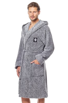 SZLAFROK MĘSKI BRUCE - MELANGE, 2XL, 4 L&L