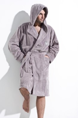 SZLAFROK MĘSKI IWO - SZARY, 2XL, 4 L&L