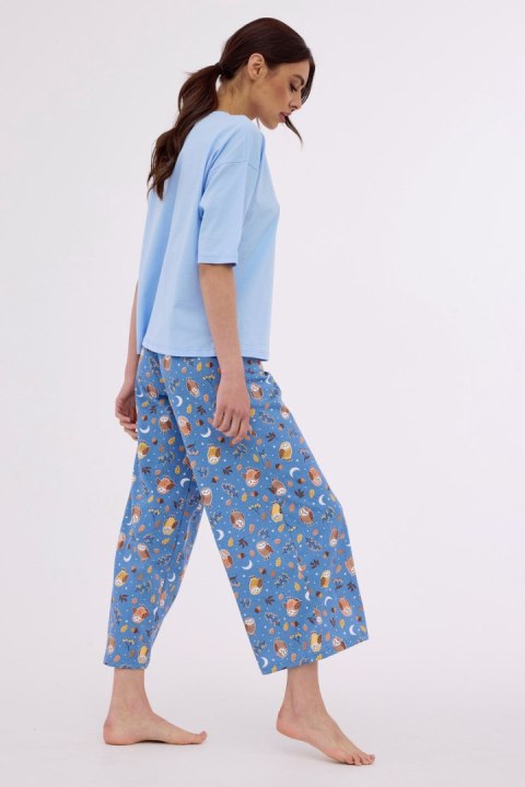 Piżama Damska 843/384 Alex - Niebieski, XXL CORNETTE