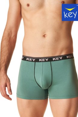 BOKSERKI MĘSKIE MXH 248 B24 - ZIELONY, XXL KEY