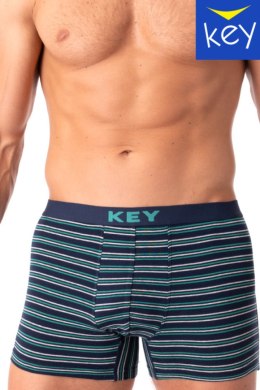 BOKSERKI MĘSKIE MXH 322 B24 - GRANATOWY, L KEY