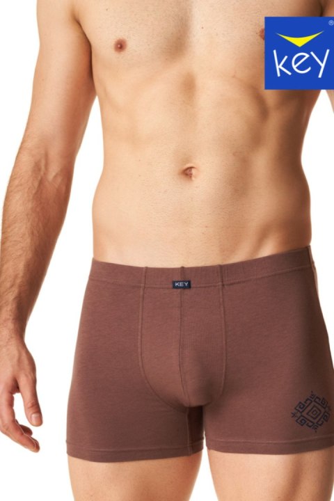 BOKSERKI MĘSKIE MXH 613 B24 - GRANATOWY, XXL KEY BOKSERKI MĘSKIE MXH 613 B24 - GRANATOWY, XXL KEY