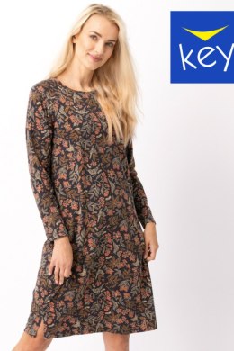 KOSZULA NOCNA DAMSKA LND 785 B24 - MULTIKOLOR, XL KEY