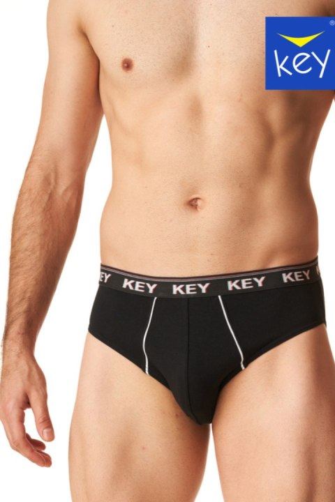 SLIPY MĘSKIE MPP 248 B24 - CZARNY-ZIELONY, L KEY SLIPY MĘSKIE MPP 248 B24 - CZARNY-ZIELONY, L KEY