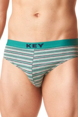 SLIPY MĘSKIE MPP 322 B24 - GRANATOWY-SZARY, L KEY
