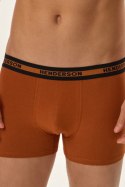 BOKSERKI MĘSKIE JAG 2PAK 41928 AW24 - ZIELONY/POMARAŃCZOWY, XL HENDERSON