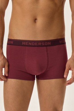 BOKSERKI MĘSKIE JEWEL 3PAK 41931 AW24 - BORDO-SZARY, 2XL HENDERSON