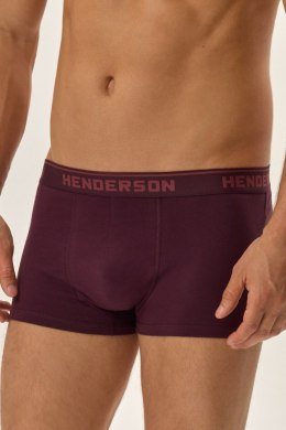 BOKSERKI MĘSKIE JEWEL 3PAK 41931 AW24 - BORDO-SZARY, 3XL HENDERSON