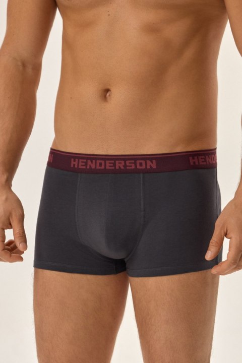 BOKSERKI MĘSKIE JEWEL 3PAK 41931 AW24 - BORDO-SZARY, XL HENDERSON BOKSERKI MĘSKIE JEWEL 3PAK 41931 AW24 - BORDO-SZARY, XL HENDERSON