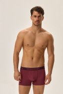 BOKSERKI MĘSKIE JEWEL 3PAK 42257 AW24 - BORDO-SZARY, 2XL HENDERSON