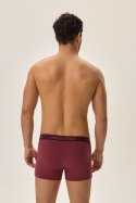 BOKSERKI MĘSKIE JEWEL 3PAK 42257 AW24 - BORDO-SZARY, 2XL HENDERSON