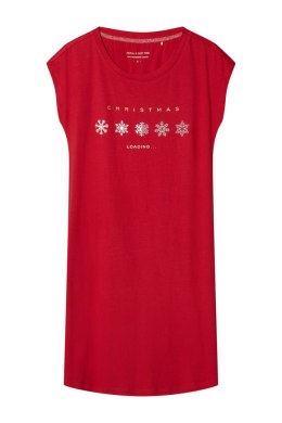 KOSZULA NOCNA DAMSKA FELI 42708 AW24 - CZERWONY, M HENDERSON LADIES