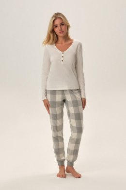 PIŻAMA DAMSKA FARRIS 41895 AW24 - KREMOWY, M HENDERSON LADIES