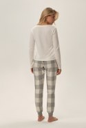 PIŻAMA DAMSKA FARRIS 41895 AW24 - KREMOWY, M HENDERSON LADIES