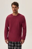 PIŻAMA MĘSKA HONOR 41919 AW24 - GRANATOWY, 3XL, 59X HENDERSON