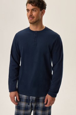 PIŻAMA MĘSKA HONOR 41919 AW24 - GRANATOWY, M, 59X HENDERSON