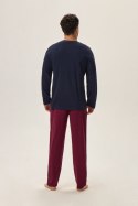 PIŻAMA MĘSKA HOPE 41915 AW24 - GRANATOWY, 3XL HENDERSON