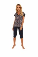 489 PIŻAMA_MIA_KR_RĘK_3/4_SP - BORDO, 2XL DE LAFENSE