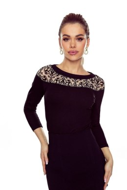 BLUZKA ANATOLA PLUS - CZARNA, 2XL ELDAR