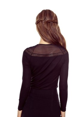 BLUZKA PRUNELLA PLUS - CZARNA, 2XL ELDAR